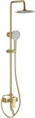 Душевая система WONZON & WOGHAND, Брашированное золото (WW-AE3354-BG) 