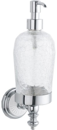 Дозатор для жидкого мыла Boheme Vogue Bianco 10147 Хром 
