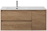 Тумба с раковиной BelBagno KRAFT-1000-2C-1A-SO-RNN-L Rovere Nebrasca Nature
