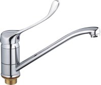 Смеситель однорычажный хирургический для кухни HAIBA HB4954 хром