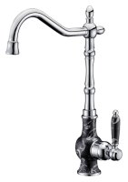 Смеситель для кухонной мойки Zorg Stone ZR 365 Y nero