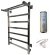 Полотенцесушитель электрический с полочкой (лесенка) Тругор Пэк 20 кв П 80х50 см 