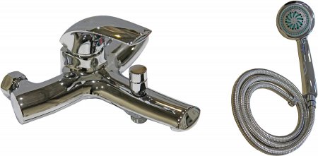 Смеситель Zorg Sanitary ZR 118 W для ванны с душем 