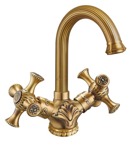 Смеситель Zorg Antic A 6008U-BR для раковины 