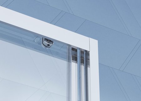 Душевой уголок BelBagno Due 100x80 DUE-AH-2-100/80-C-Cr профиль Хром стекло прозрачное 