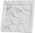 Душевой поддон квадратный RGW STL MW Белый мрамор  900x900 
