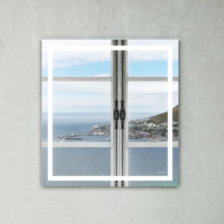 Зеркало AM.PM Gem 65 M91AMOX0651WG с подсветкой с механическим выключателем 