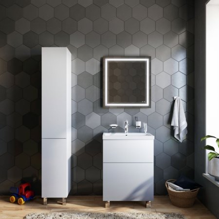 Зеркало AM.PM Gem 65 M91AMOX0651WG с подсветкой с механическим выключателем 