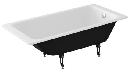 Чугунная ванна Delice Parallel 150x70 