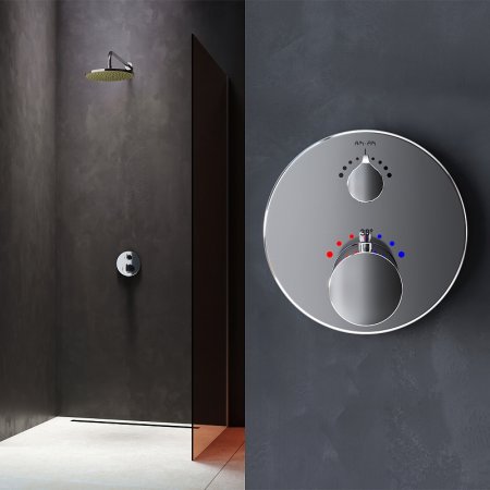 Смеситель для душа AM.PM Like F8085500 с термостатом Хром 