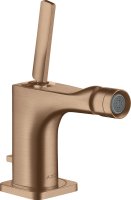 Смеситель Axor Citterio E 36120310 для биде, шлифованное красное золото