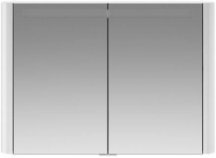 Зеркальный шкаф AM.PM Sensation 100 M30MCX1001WG с подсветкой Белый глянцевый 