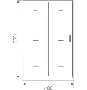 Душевая дверь в нишу Good Door Infinity WTW-140-G-CH 