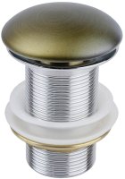 Донный клапан Bronze de Luxe 1001MQ click-clack Бронза