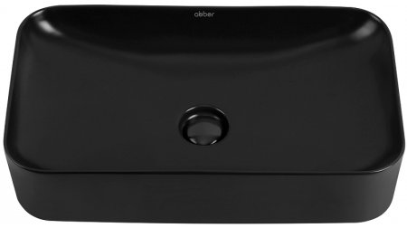 Раковина-чаша Abber Rechteck 60 AC2204MB Черная матовая 