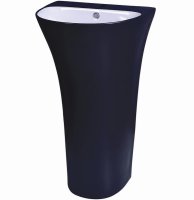 Раковина CeramaLux 48 G-307G Черная