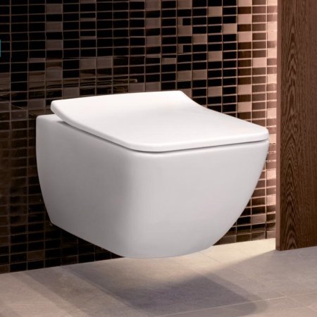 Унитаз подвесной Villeroy & Boch Legato альпийский белый 