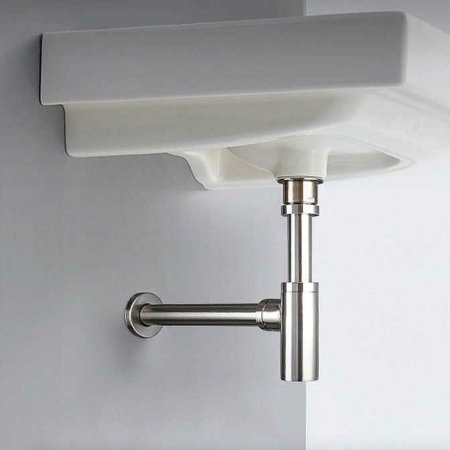 Сифон для раковины Frap F82-5 Нержавеющая сталь 