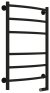 Полотенцесушитель электрический Сунержа Галант 2.0 80х50 R черный матовый 