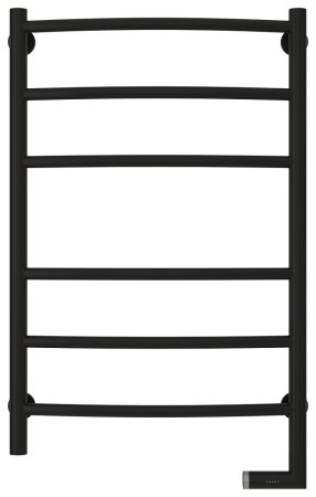 Полотенцесушитель электрический Сунержа Галант 2.0 80х50 R черный матовый 