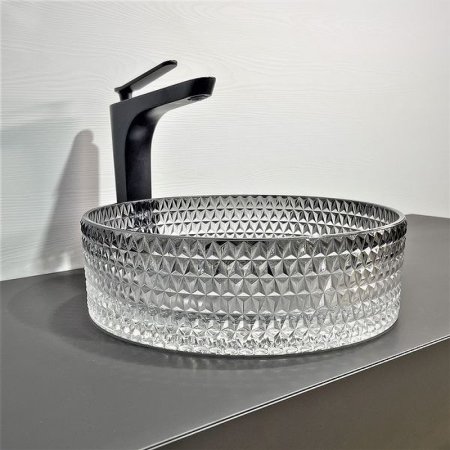 Раковина-чаша Comforty 36 GL10 00-00012244 Черная 