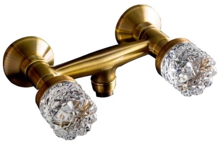 Смеситель для душа Boheme Crystal 314-CRST Бронза 