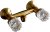 Смеситель для душа Boheme Crystal 314-CRST Бронза 