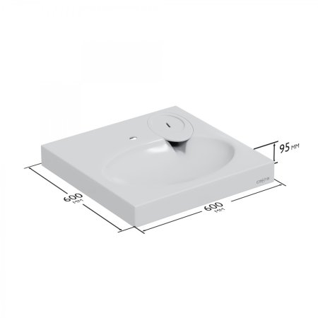 Раковина над стиральной машиной СаНта Луна 60х60 