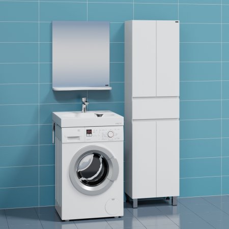 Раковина над стиральной машиной СаНта Луна 60х60 