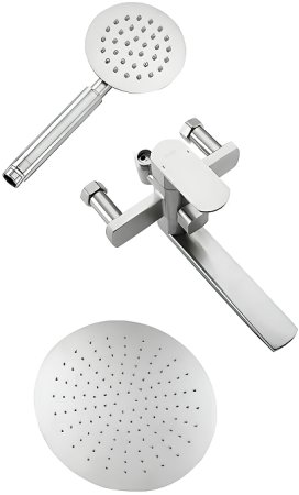 Душевая система Frap H805 F24805 Нержавеющая сталь 