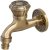 Кран для одного типа воды Bronze de Luxe 21982/2 Бронза с насадкой для шланга 