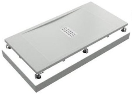 Душевой поддон из искусственного камня Creto Etna 100x90 2-0030 Белый 