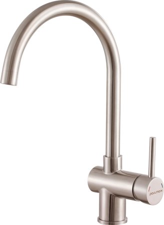 Смеситель Paulmark Bend Be212066-SS для кухонной мойки 