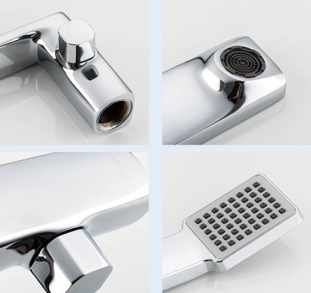 Смеситель на борт ванны Frap H46 F1146 Хром 