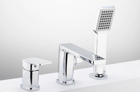 Смеситель на борт ванны Frap H46 F1146 Хром 