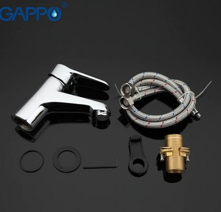 Смеситель для раковины Gappo G36 G1036 Хром 