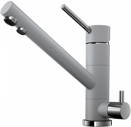 Смеситель для кухонной мойки Omoikiri Tonami GR, leningrad grey 