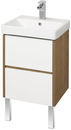 Тумба под раковину Aquaton Сканди 45 1A251601SDZ90 подвесная Белый Дуб рустикальный 