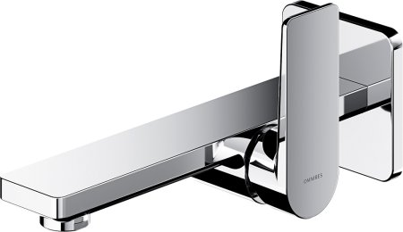 Смеситель Omnires Parma PM7415NCR С ВНУТРЕННЕЙ ЧАСТЬЮ, для раковины, хром 
