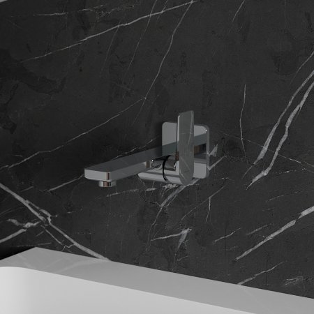 Смеситель Omnires Parma PM7415NCR С ВНУТРЕННЕЙ ЧАСТЬЮ, для раковины, хром 