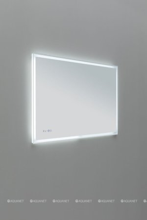 Зеркало Aquanet Оптима 120 белый матовый 