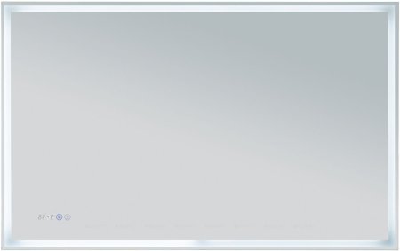 Зеркало Aquanet Оптима 120 белый матовый 