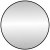 Зеркало с подсветкой LED Fixsen FX-1060B круглое 60х60 см, черное 