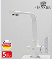 Cмеситель для кухни под фильтр GANZER STEFAN GZ12025F WHITE