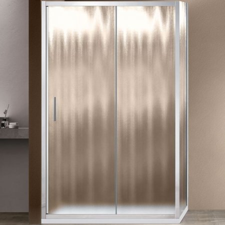 Душевой уголок Vincea Garda 110х80 VSR-1G8011CH профиль Хром стекло шиншилла 