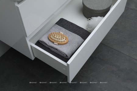 Тумба с раковиной Aquanet Вега 80 (2 ящика) 