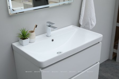 Тумба с раковиной Aquanet Вега 80 (2 ящика) 
