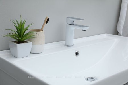 Тумба с раковиной Aquanet Вега 80 (2 ящика) 