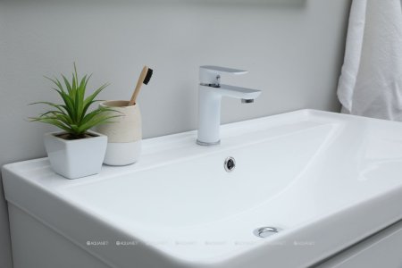 Тумба с раковиной Aquanet Вега 80 (2 ящика) 