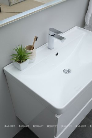 Тумба с раковиной Aquanet Вега 80 (2 ящика) 